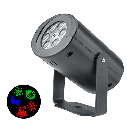 Christmas Pattern LED Laser Projector Colorful Rotating Projector