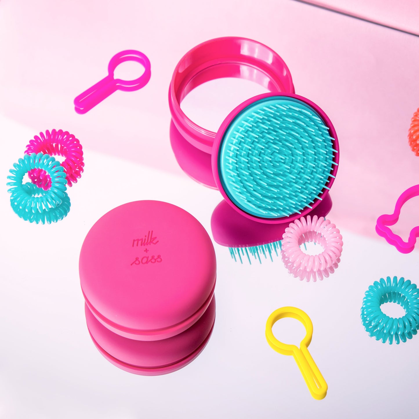 macaron for hair® -  travel hairbrush