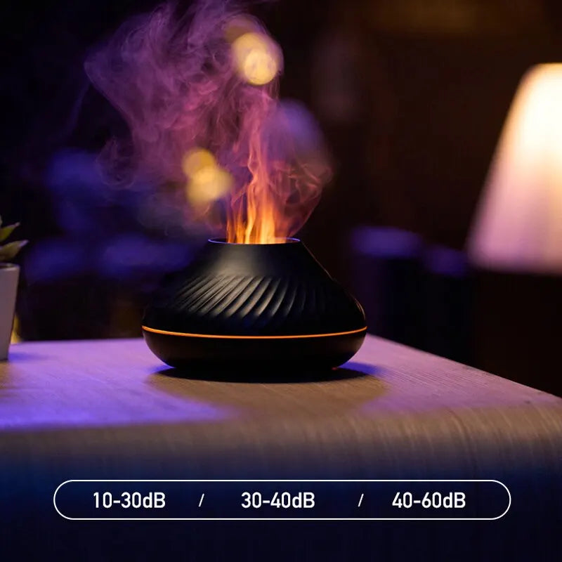 Flame Aromatherapy Humidifier Nordic Desktop Home Style Atmosphere