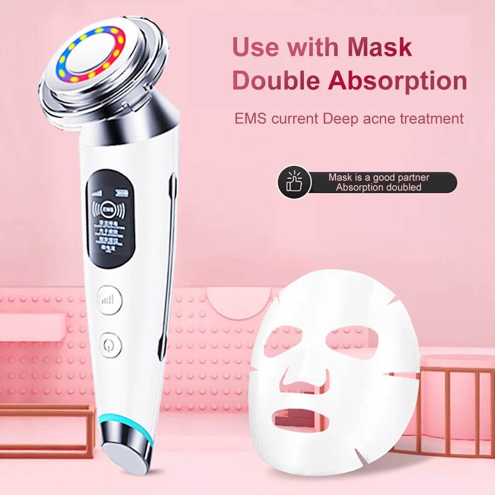 Facial Cleanser Face Lift Device Microcurrent Skin Rejuvenation Facial