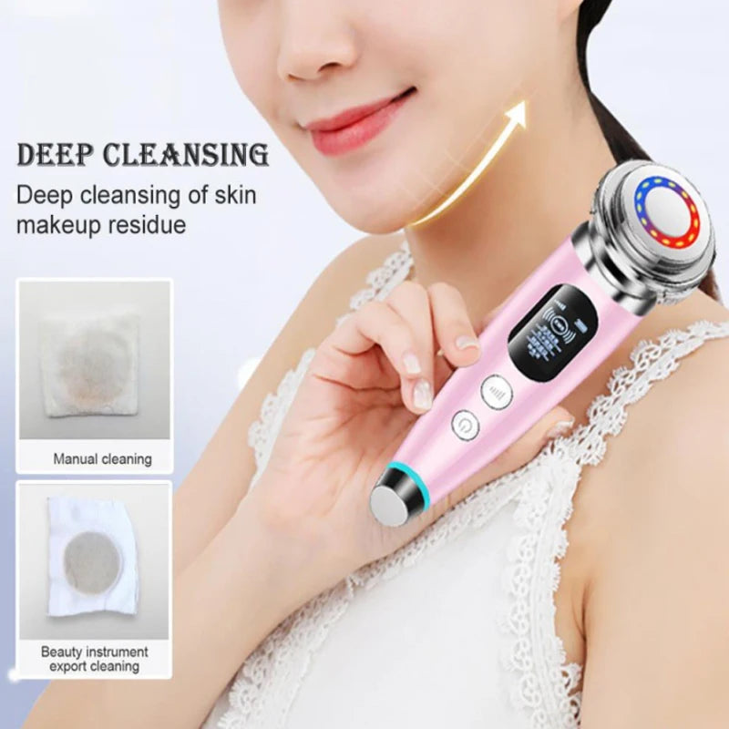 Facial Cleanser Face Lift Device Microcurrent Skin Rejuvenation Facial