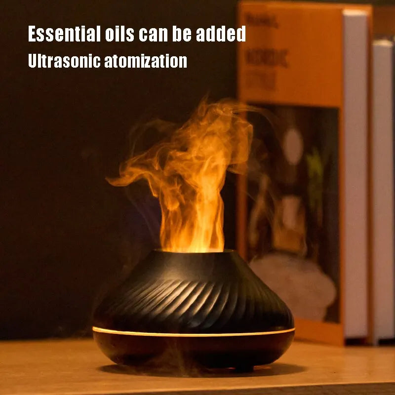 Flame Aromatherapy Humidifier Nordic Desktop Home Style Atmosphere